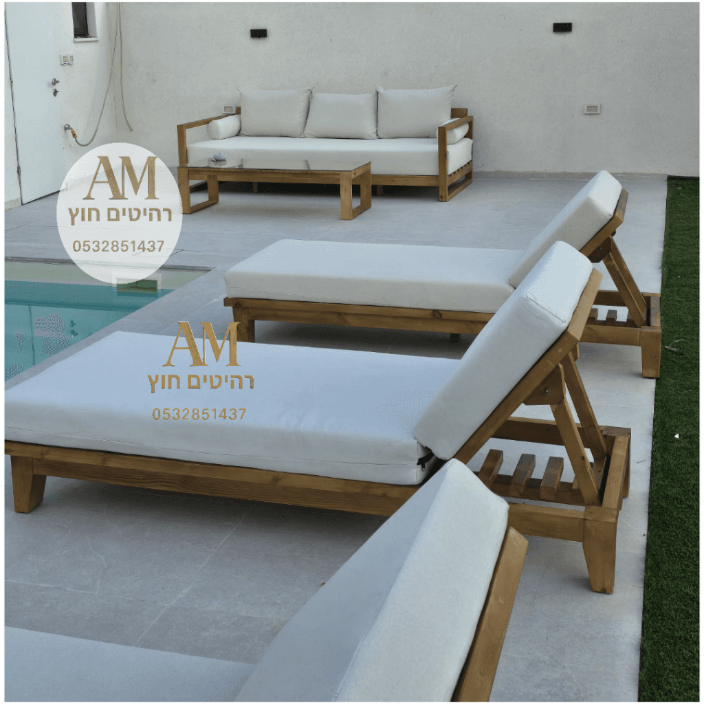 wooden beach chairs  1